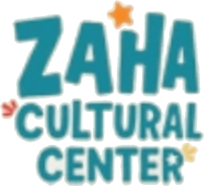 شعار مركز زها الثقافي